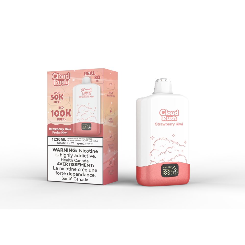 Cloud Rush 100K Disposable Vape strawberrykiwi